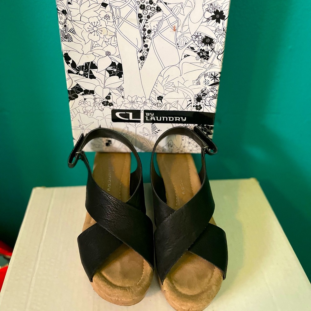 CL laundry dream girl wedges.